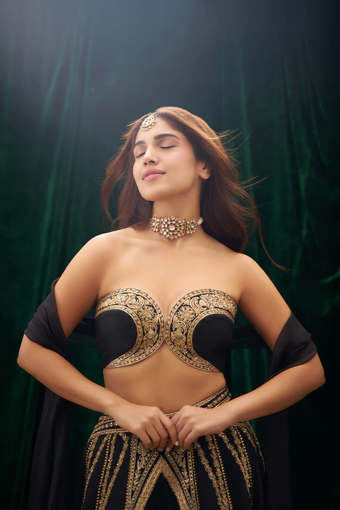 The 'Aankhon ka Paigam' Lehenga - Image 6