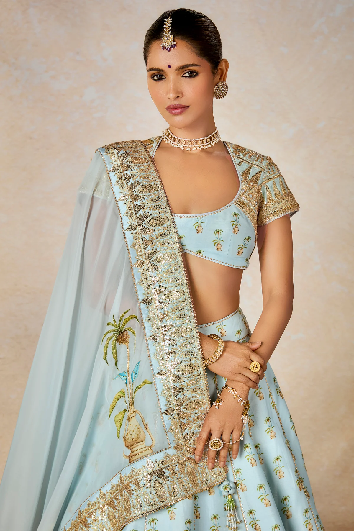 Aasman Lehenga - Image 3