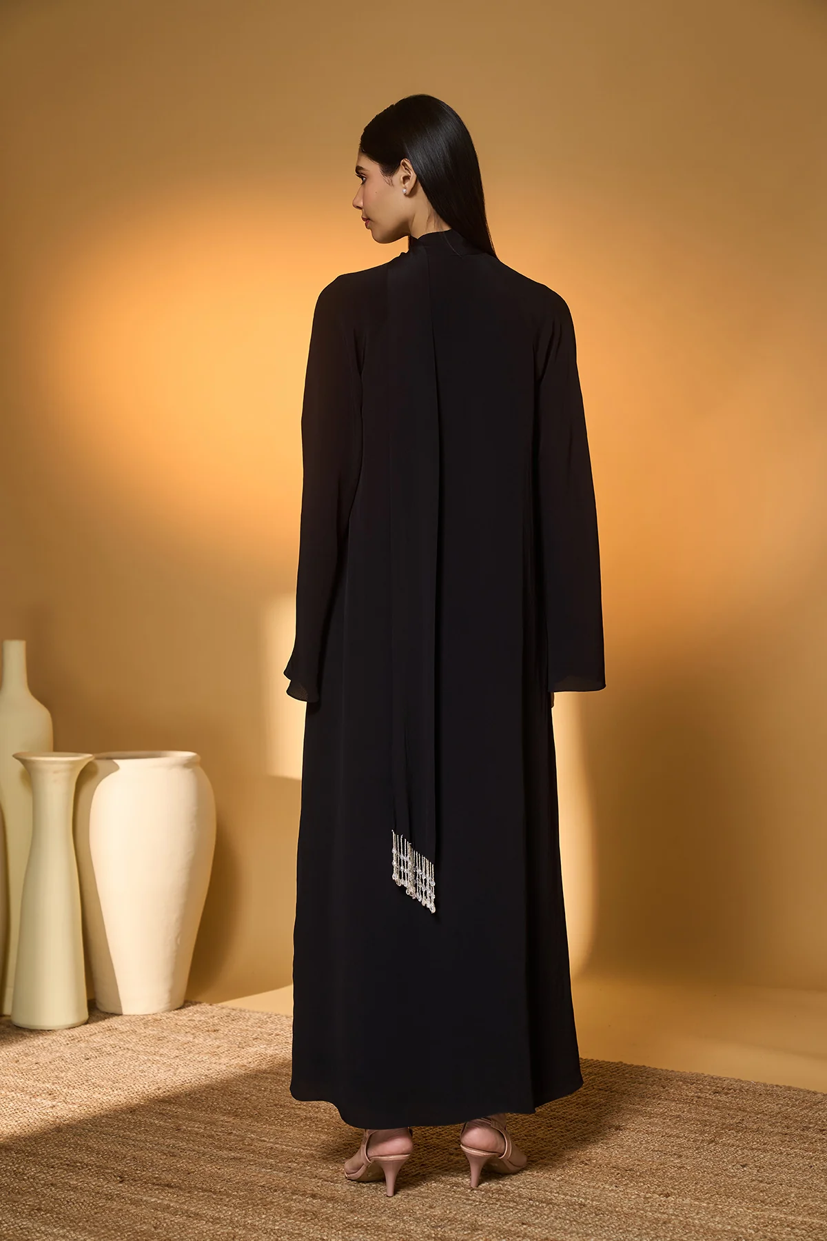 Black Midnight Snack Kaftan - Image 4