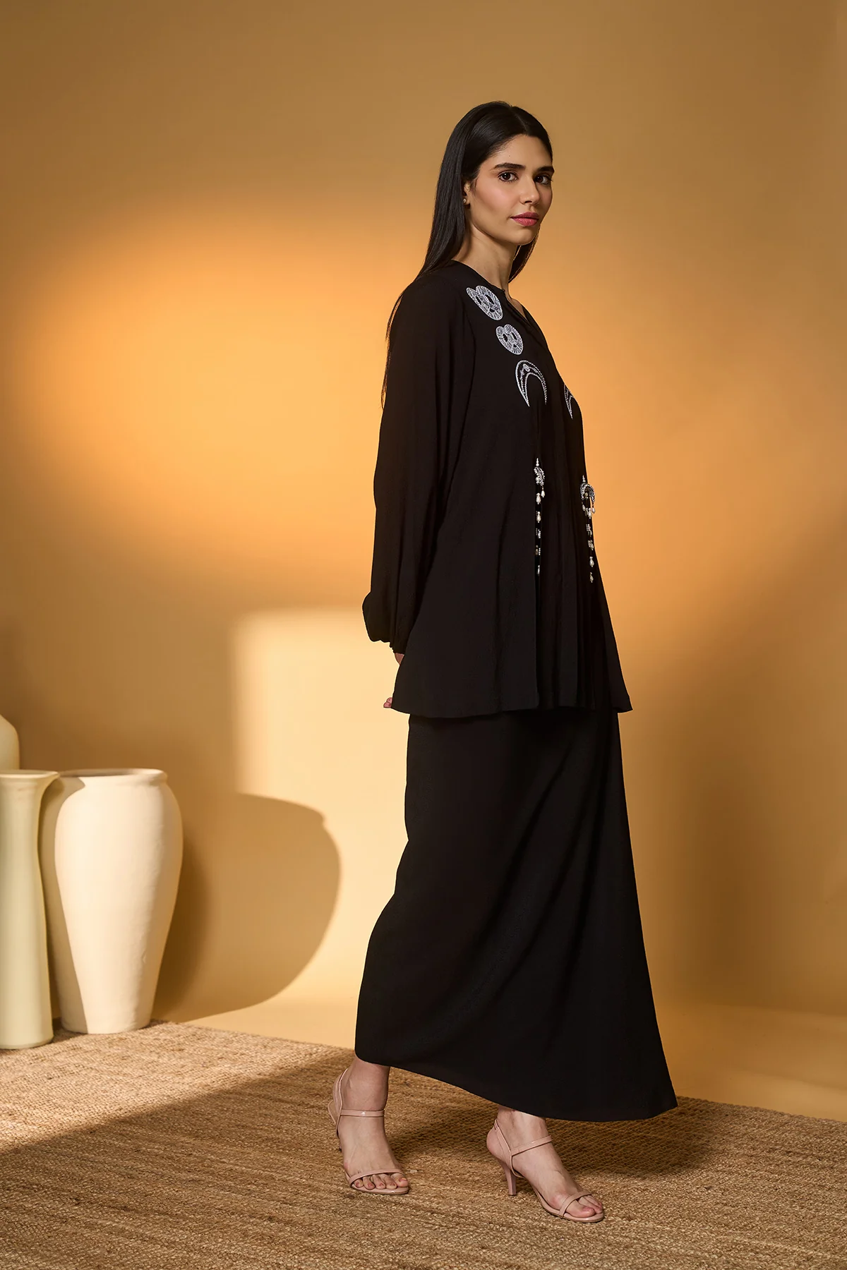 Black Midnight Snack Skirt Set - Image 2