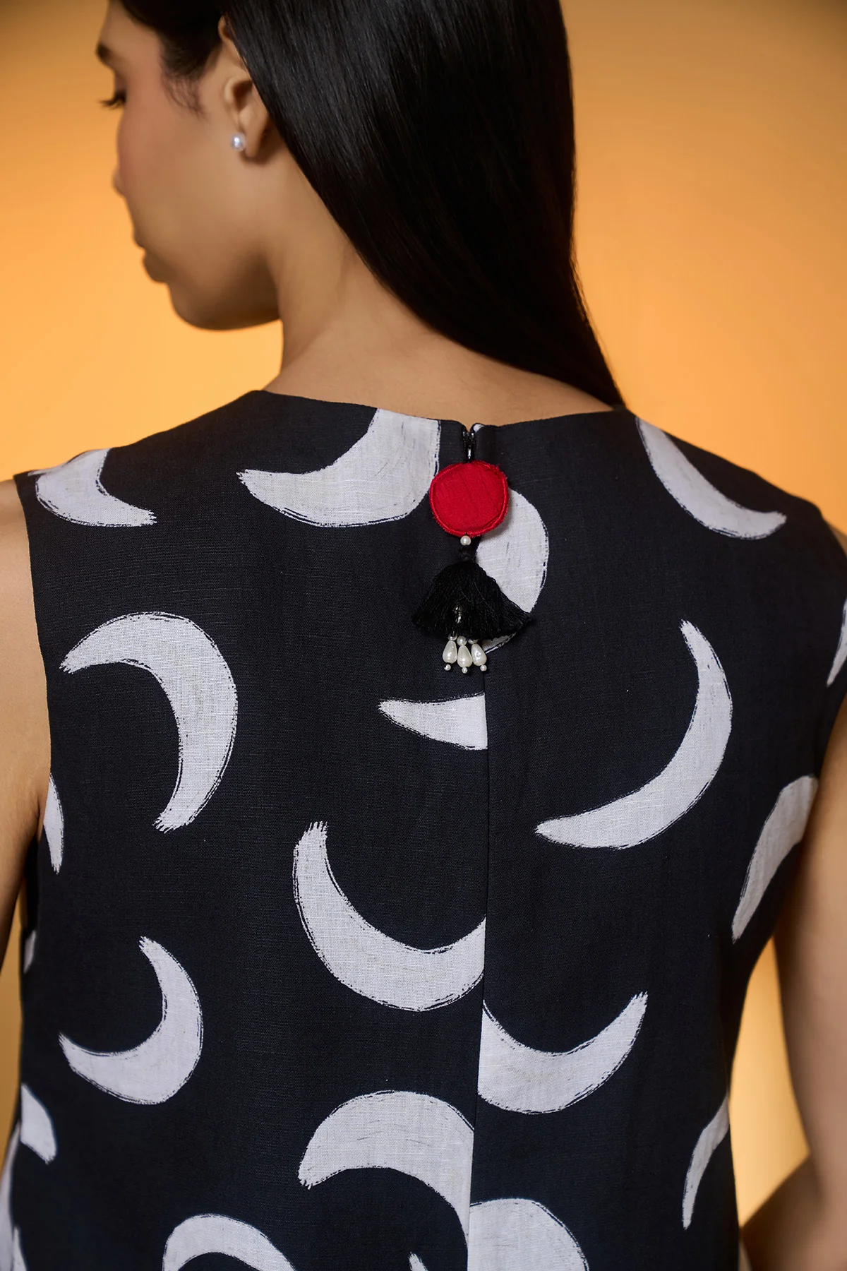 Black Mooncrest Dress - Image 5