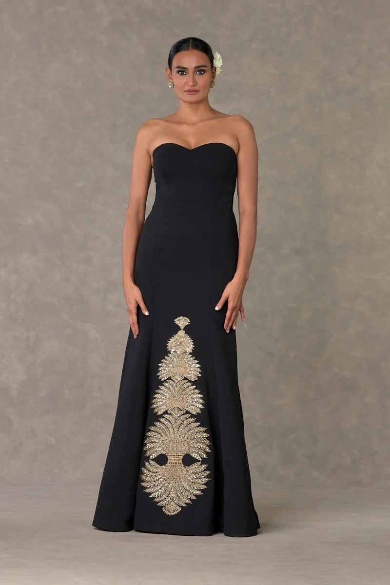 Black Son-Chidiya Cape Set - Image 6