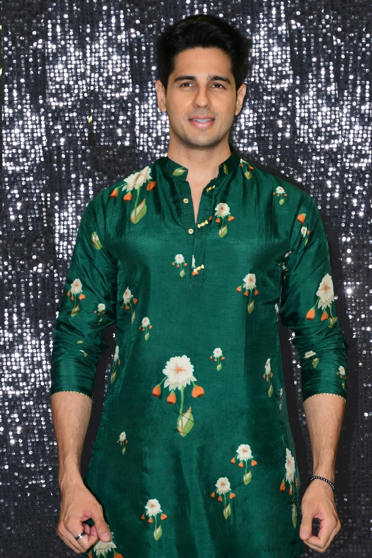 Bottle Green Buttercup Kurta Set - Image 2