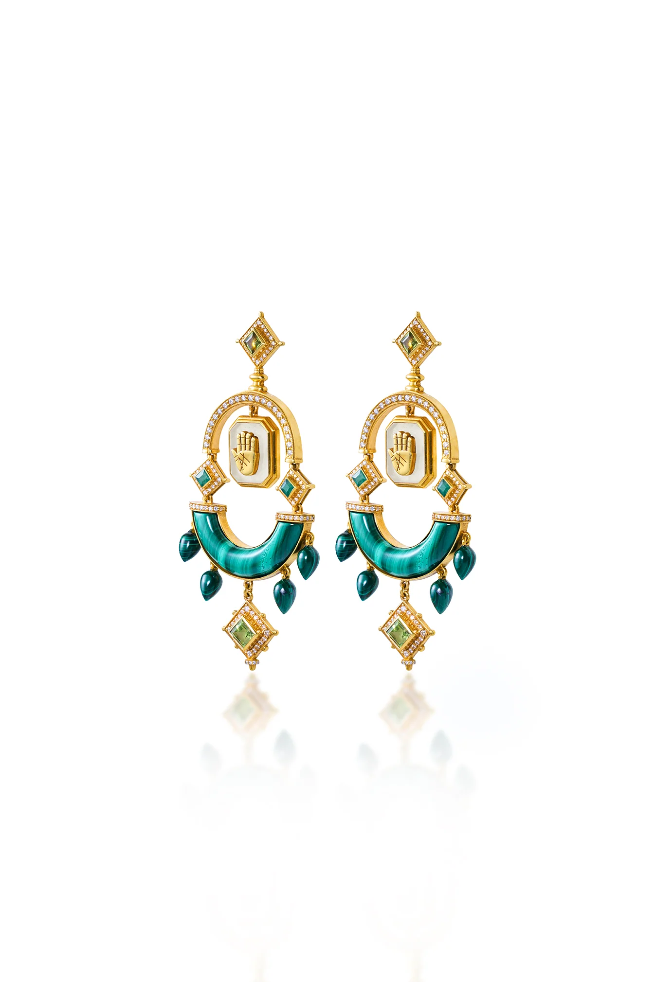 Chaand Phased Earrings - Image 2