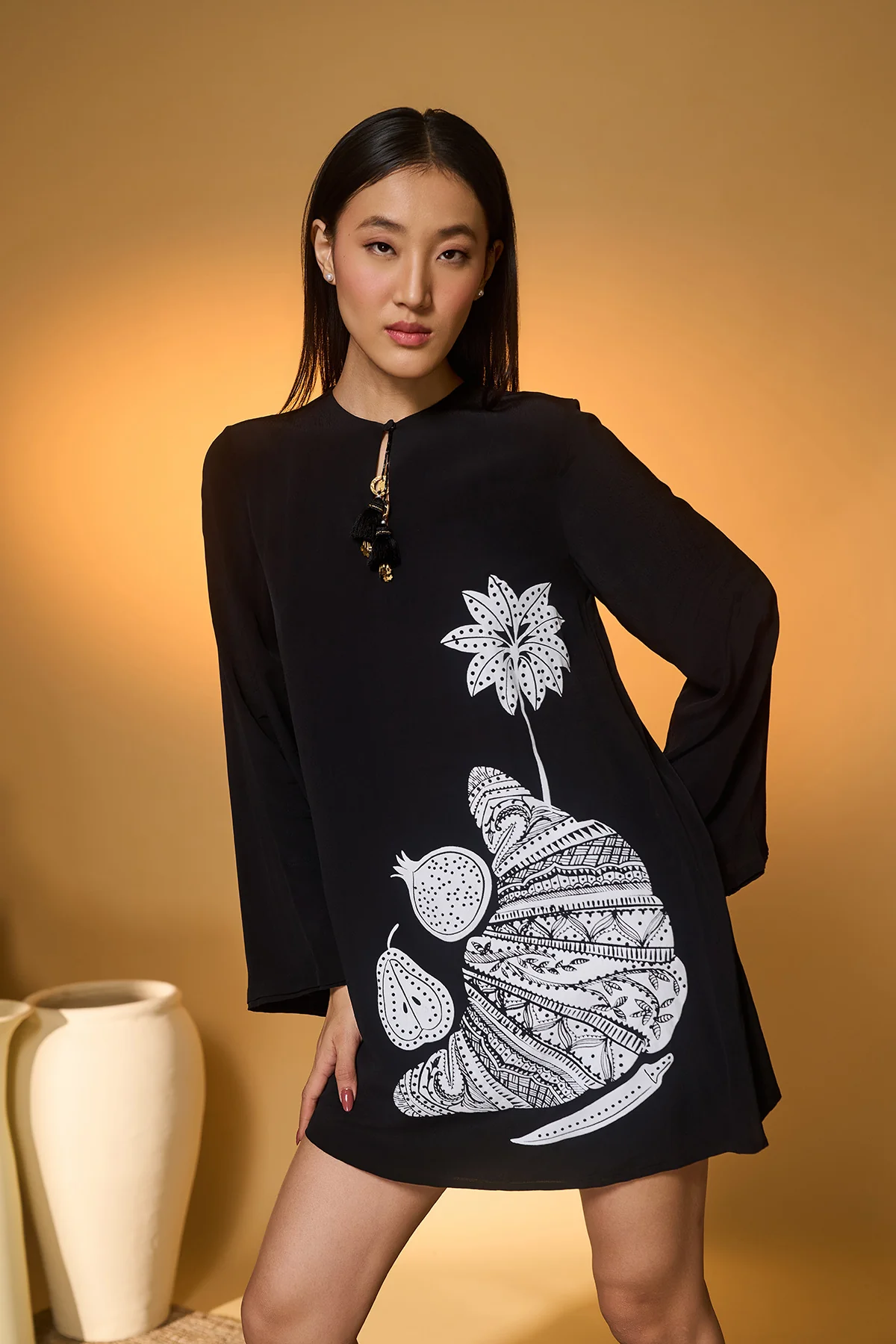 City Croissant Mini Dress - Image 10