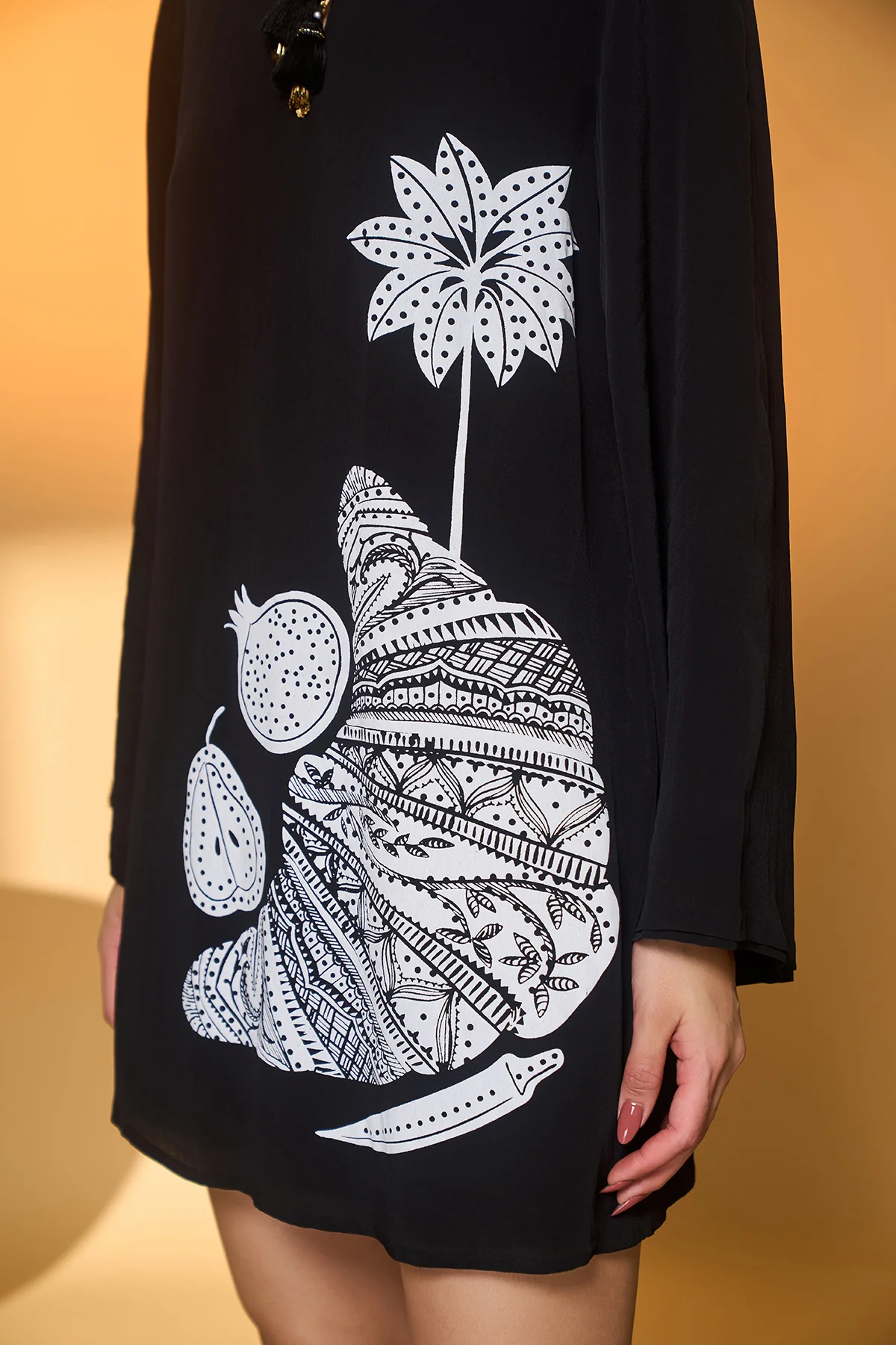 City Croissant Mini Dress - Image 9