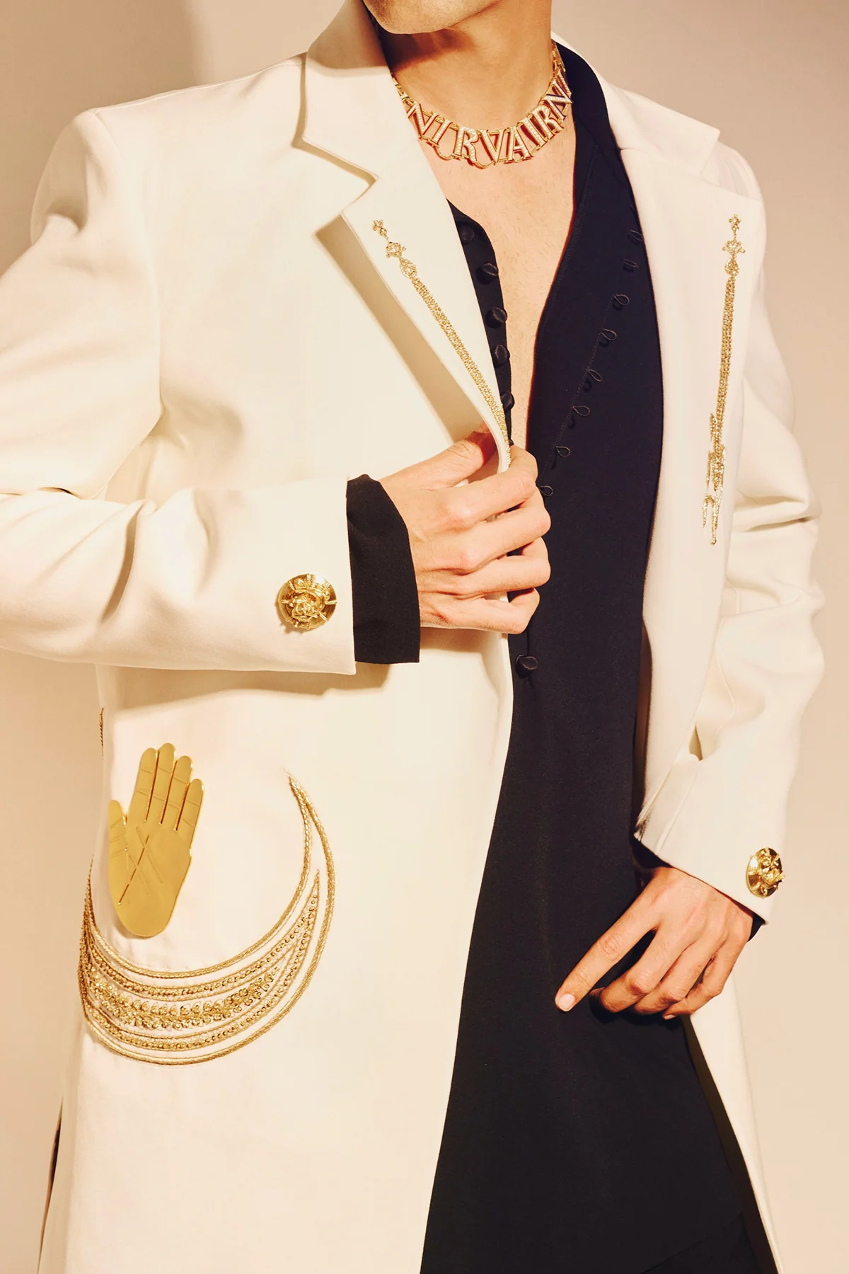 The Crescent Palm Trench Coat Set - Image 4