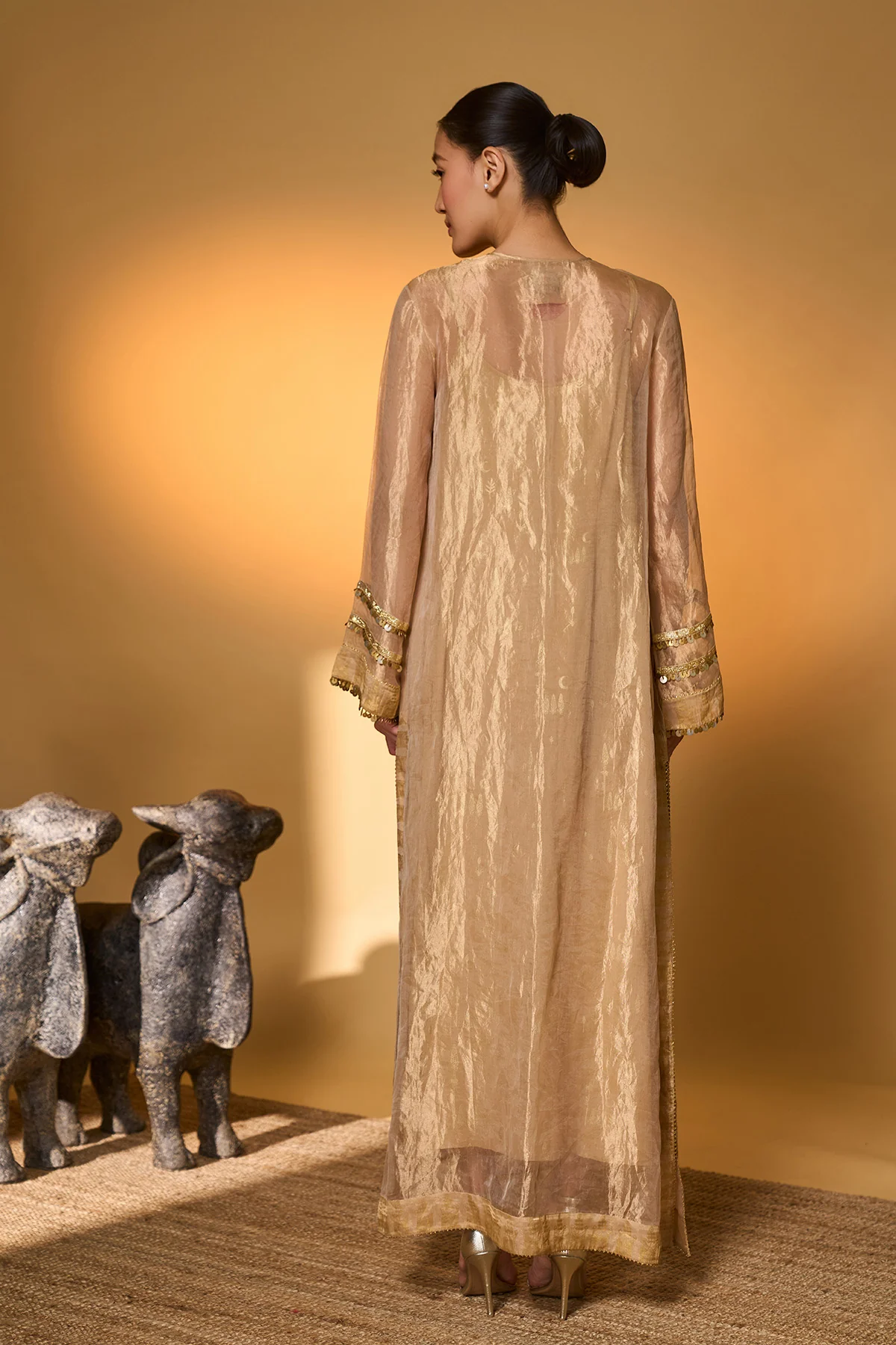 Gold Moonfield Tales Kaftan - Image 4