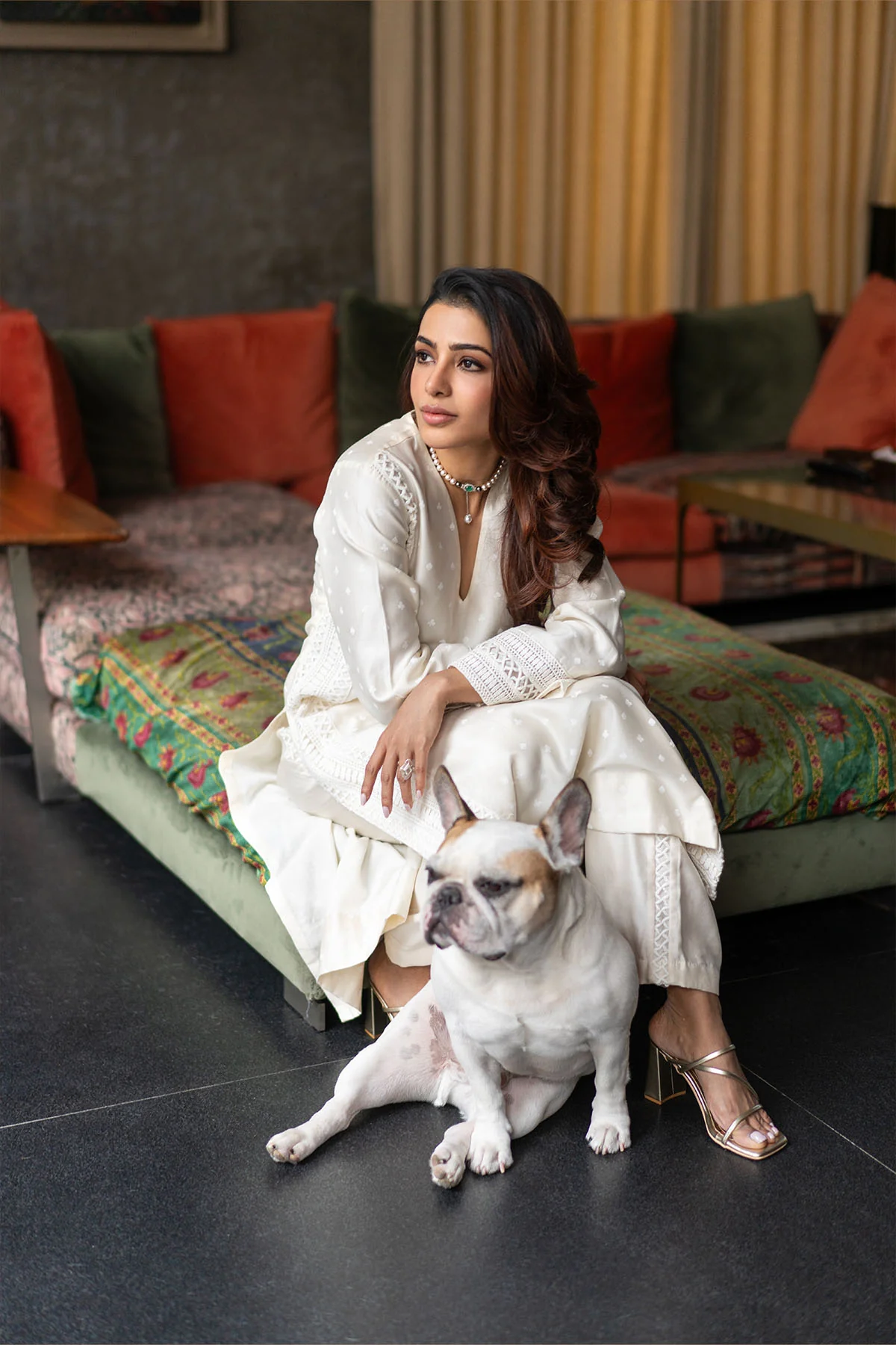 Ivory All Fours Kurta Set - Image 3