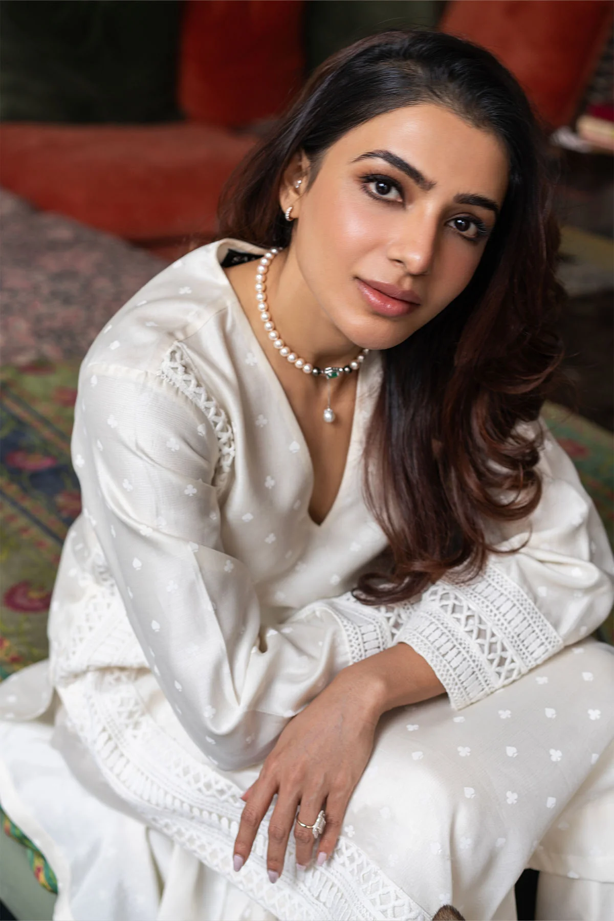 Ivory All Fours Kurta Set - Image 4