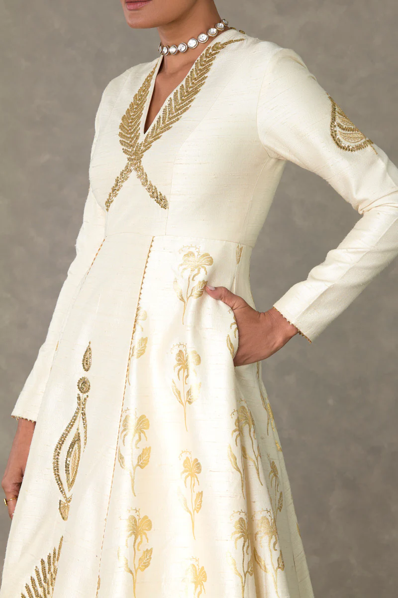 Ivory All In Bloom Gown - Image 5