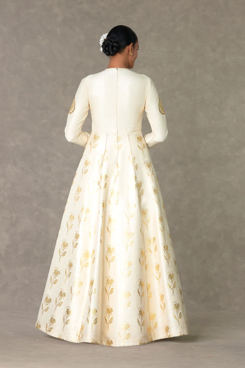 Ivory All In Bloom Gown - Image 6
