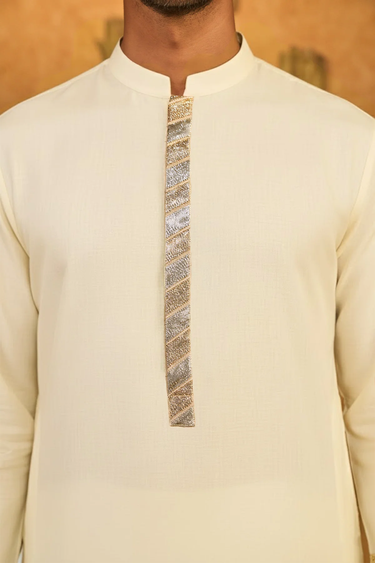 Ivory Midas Touch Kurta Set - Image 4