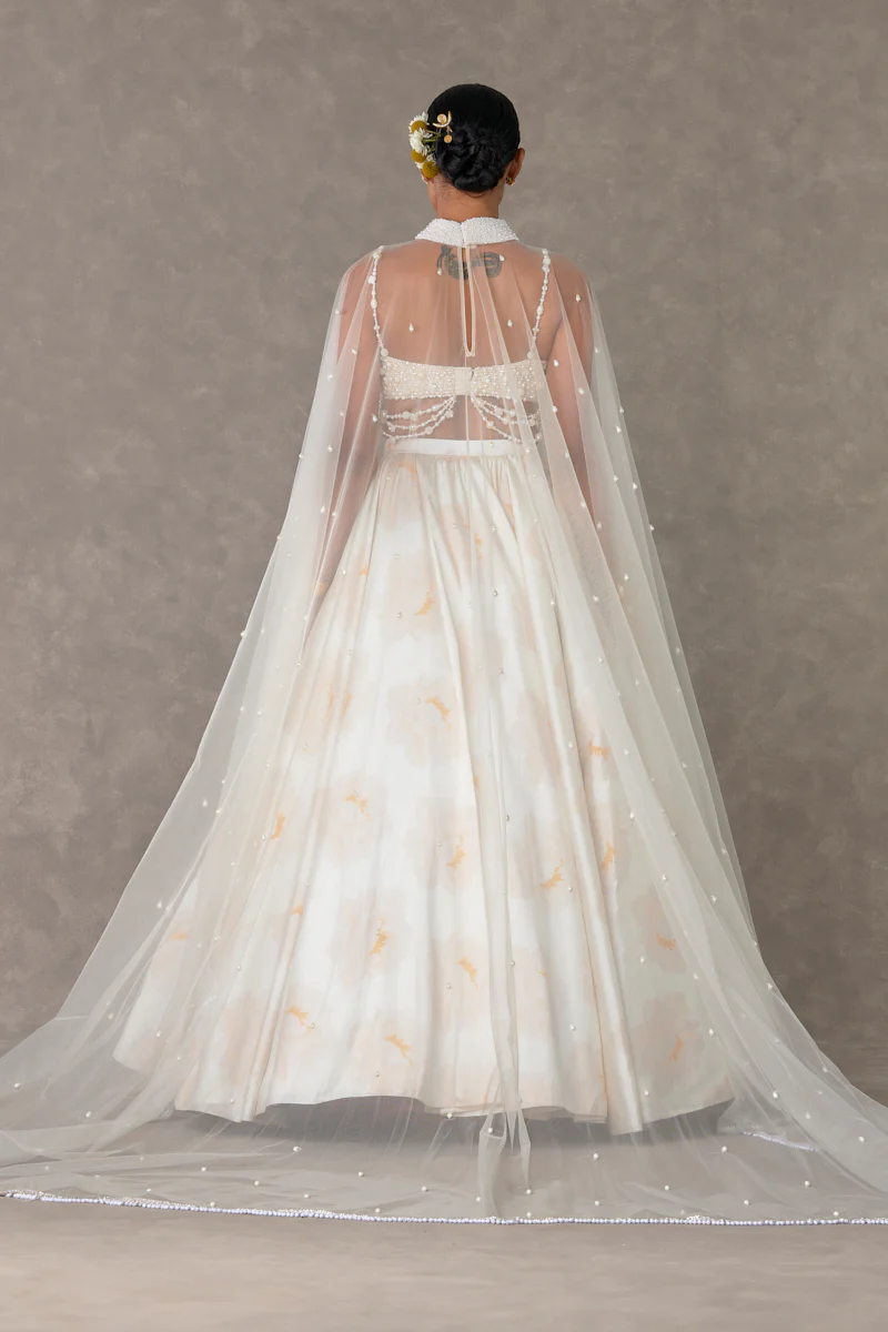 Ivory Nurvi Skirt Set - Image 5