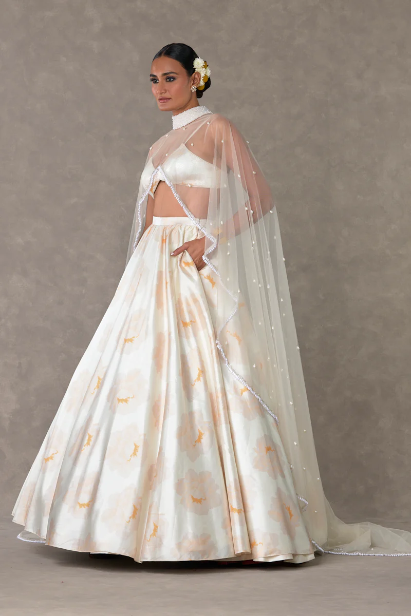 Ivory Nurvi Skirt Set - Image 9