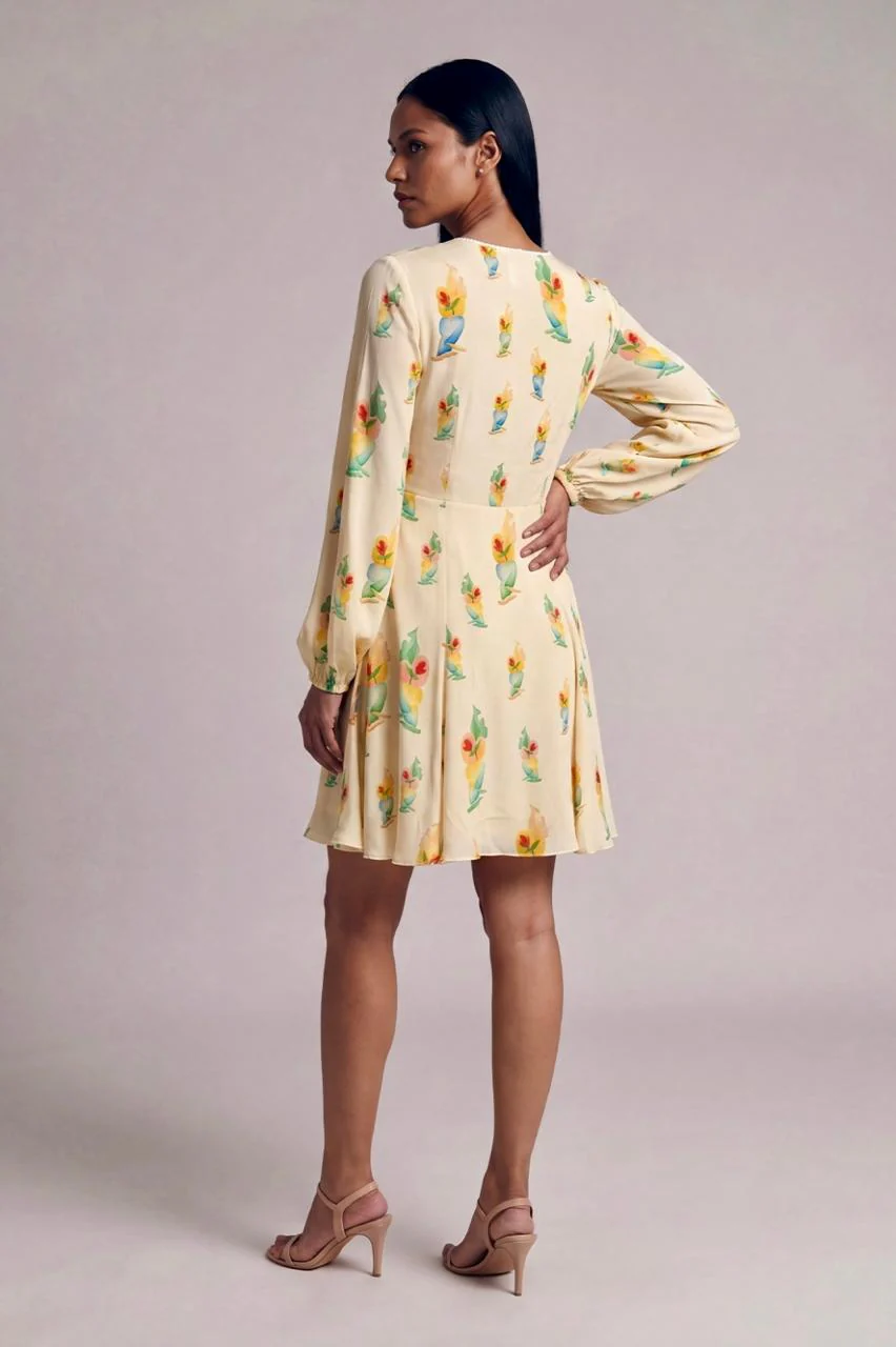 Ivory Rock N Roll Skater Dress - Image 5