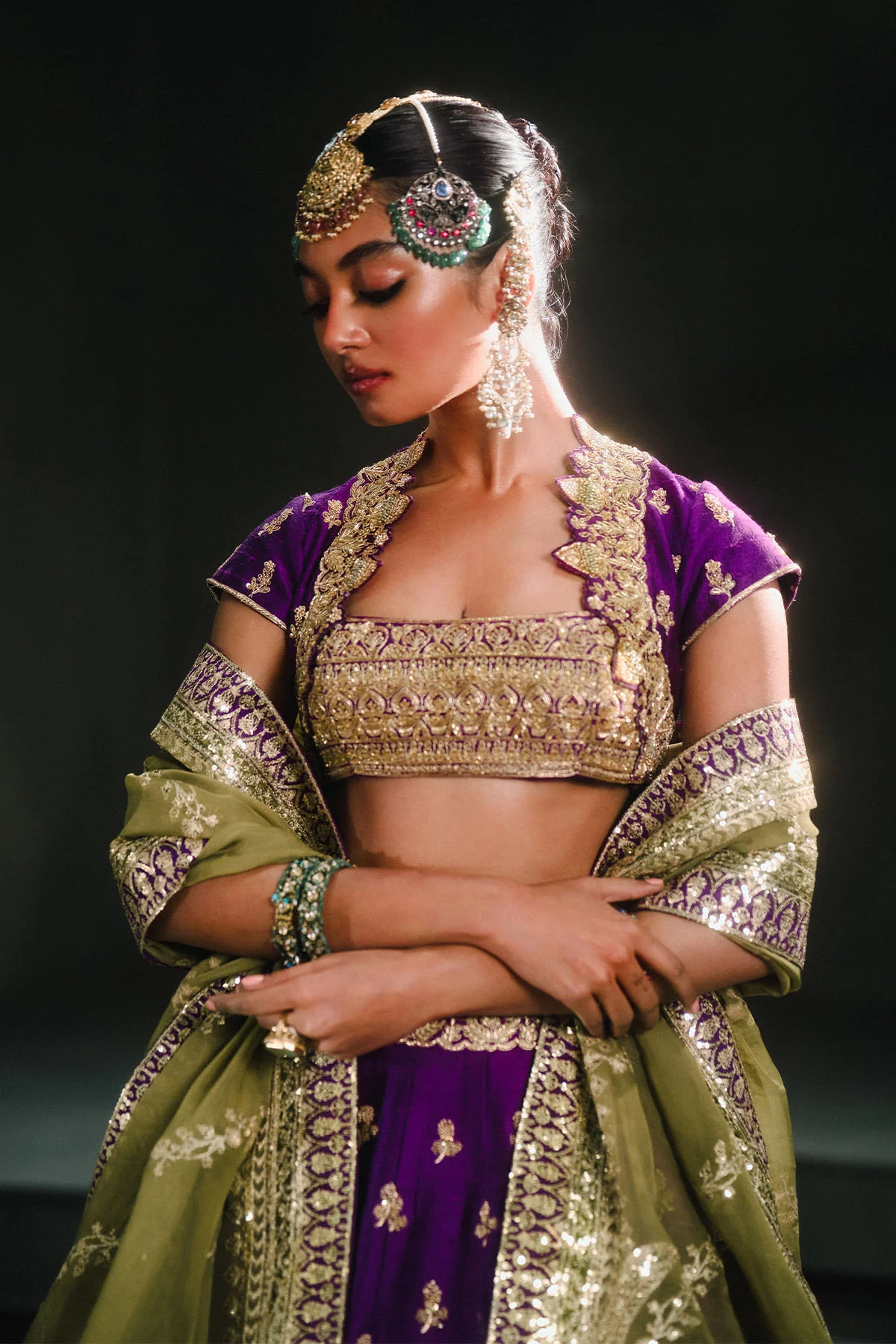 Jamun Fizz Lehenga - Image 3