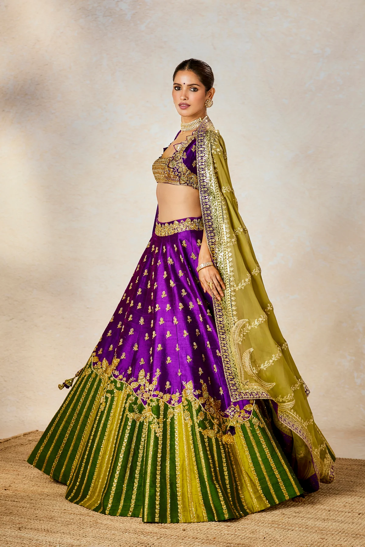 Jamun Fizz Lehenga - Image 5