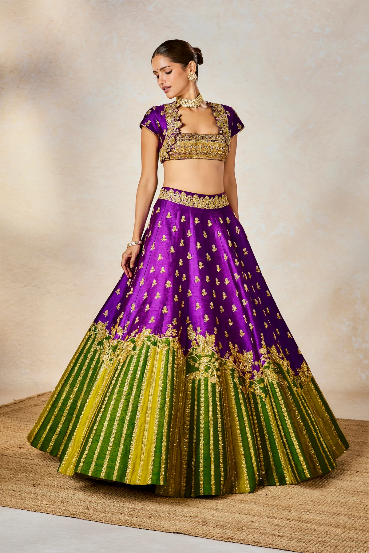 Jamun Fizz Lehenga - Image 9