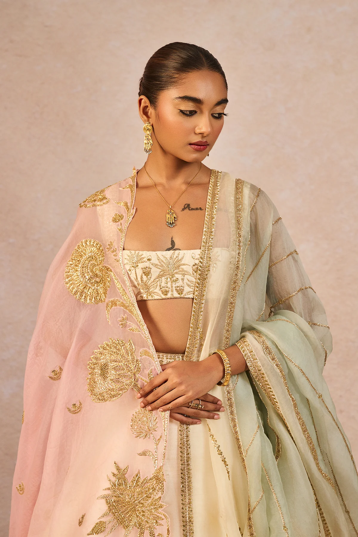 The 'Mahekti Hui Chandni' Lehenga - Image 9