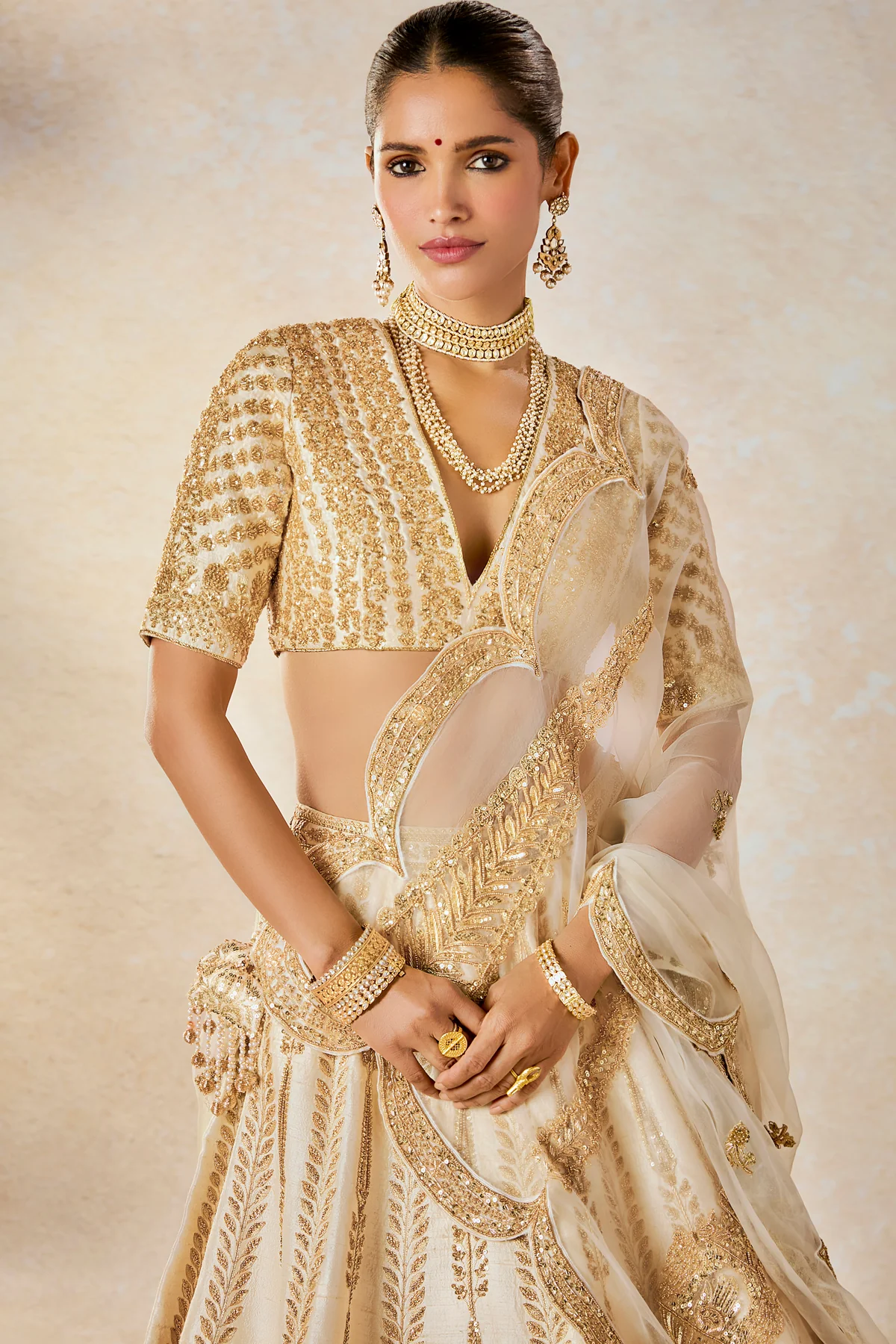 Malai Barfi Lehenga - Image 5