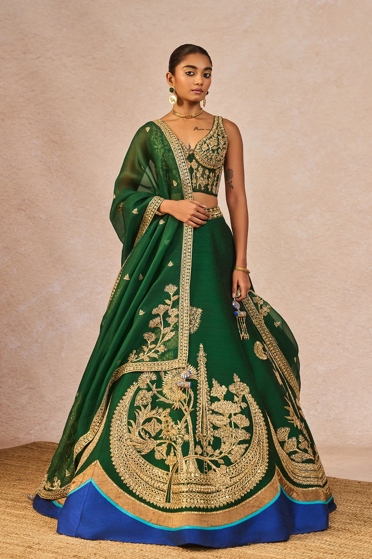 The 'Mehendi Rachke' Lehenga - Image 2