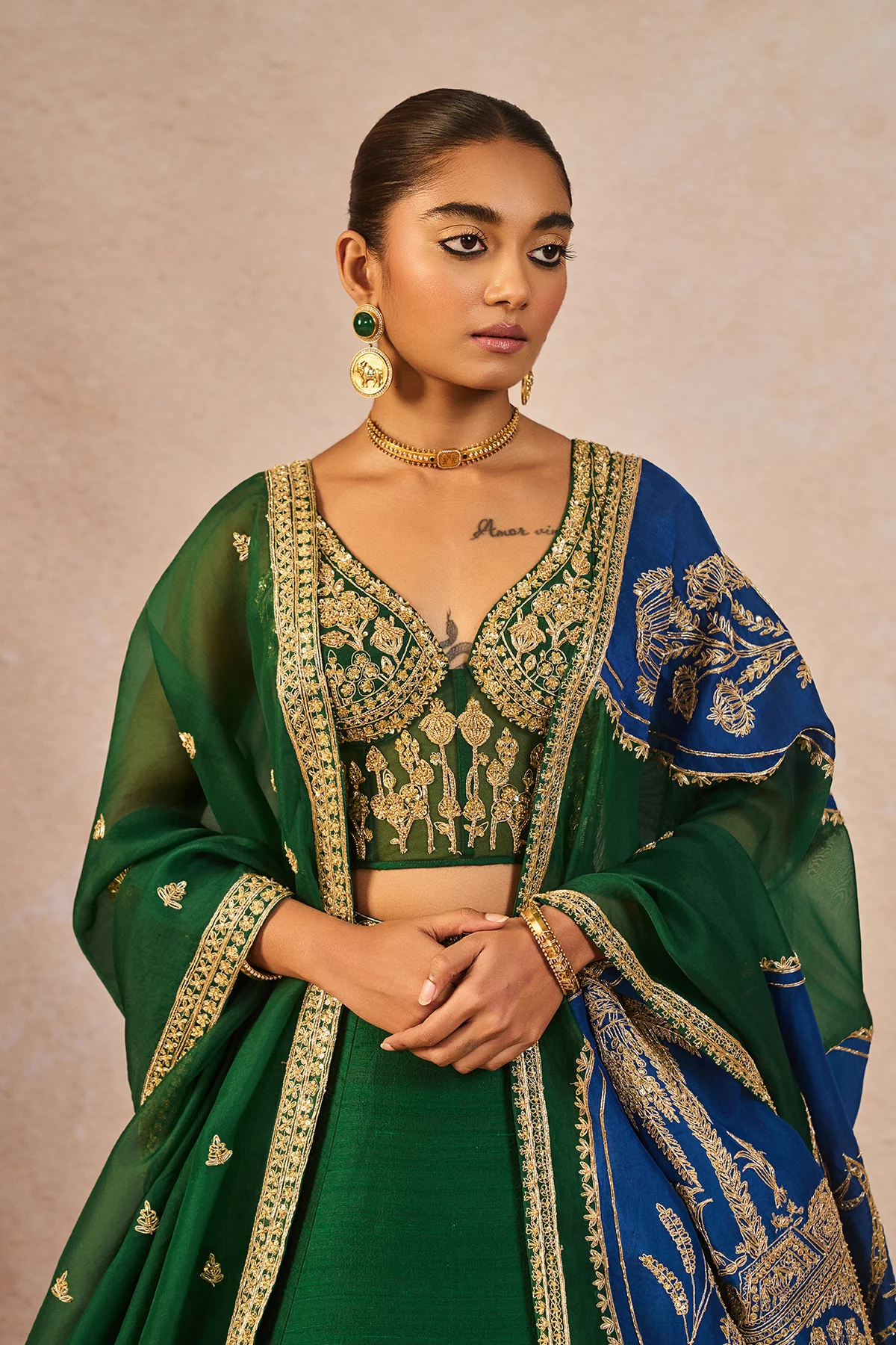 The 'Mehendi Rachke' Lehenga - Image 9