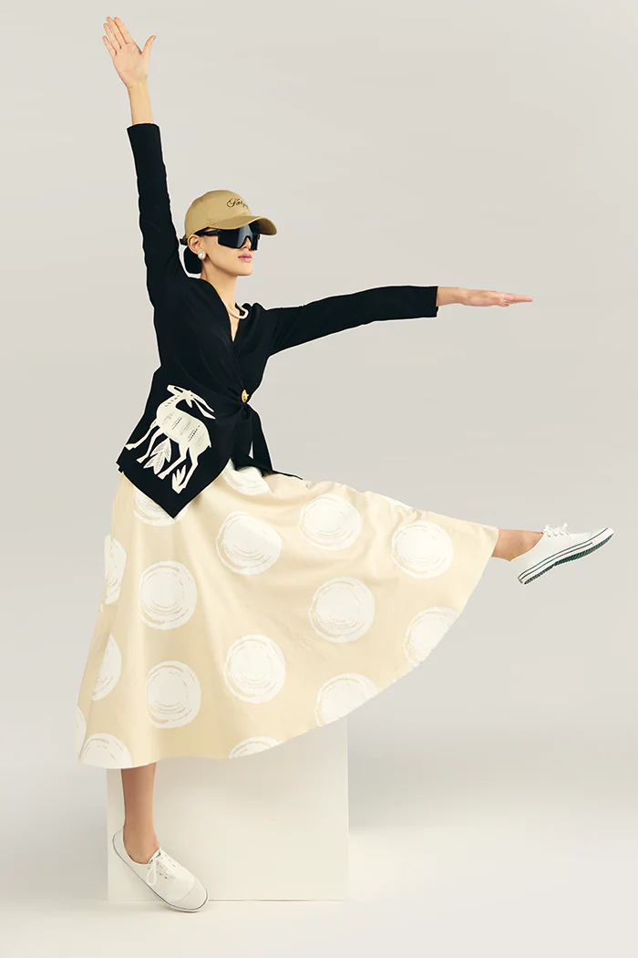 Midnight Stag Skirt Set - Image 3