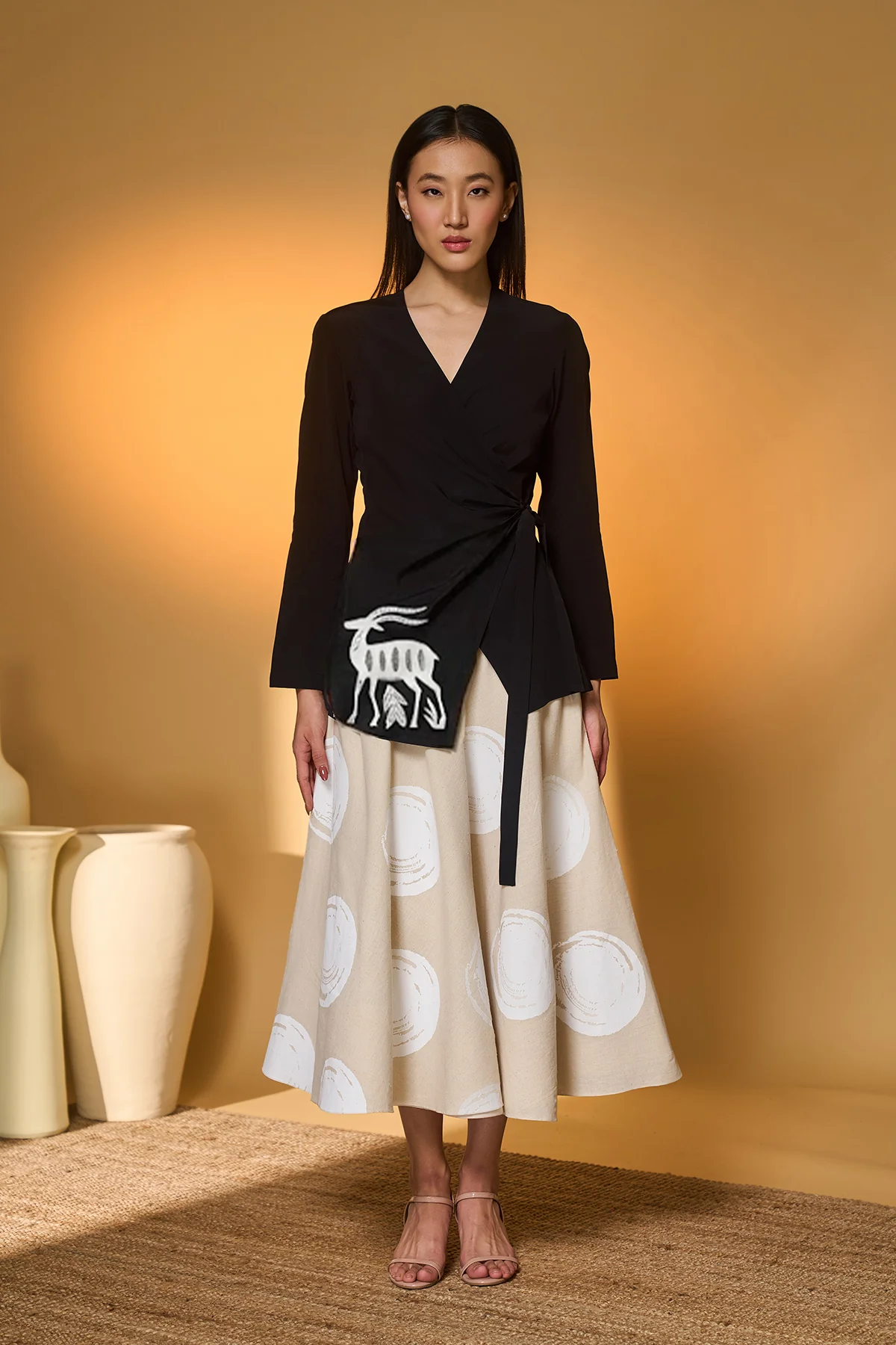 Midnight Stag Skirt Set - Image 5