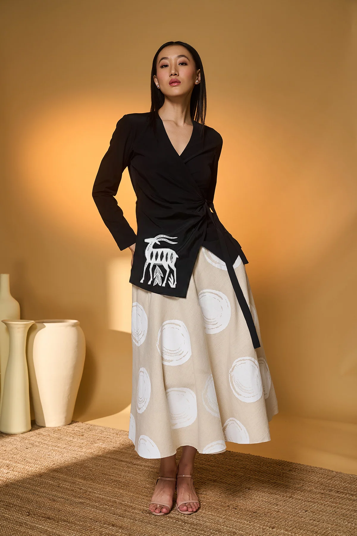 Midnight Stag Skirt Set - Image 6