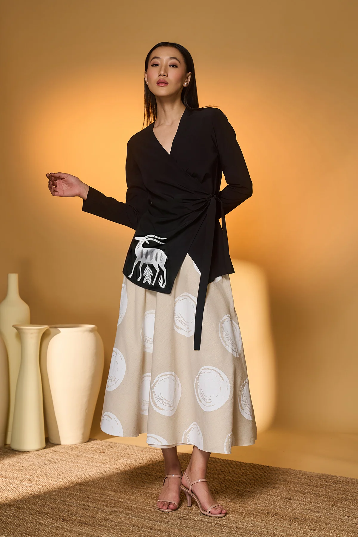 Midnight Stag Skirt Set - Image 9