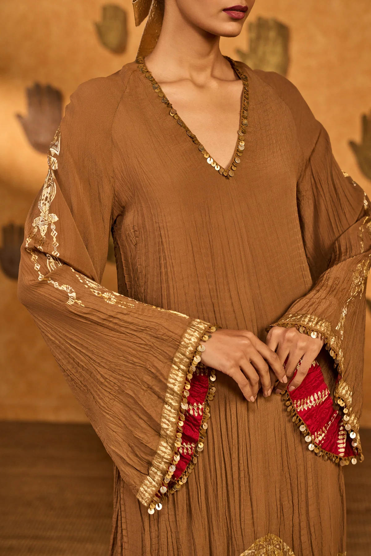 Mocha Muse Moonfish Kaftan - Image 4