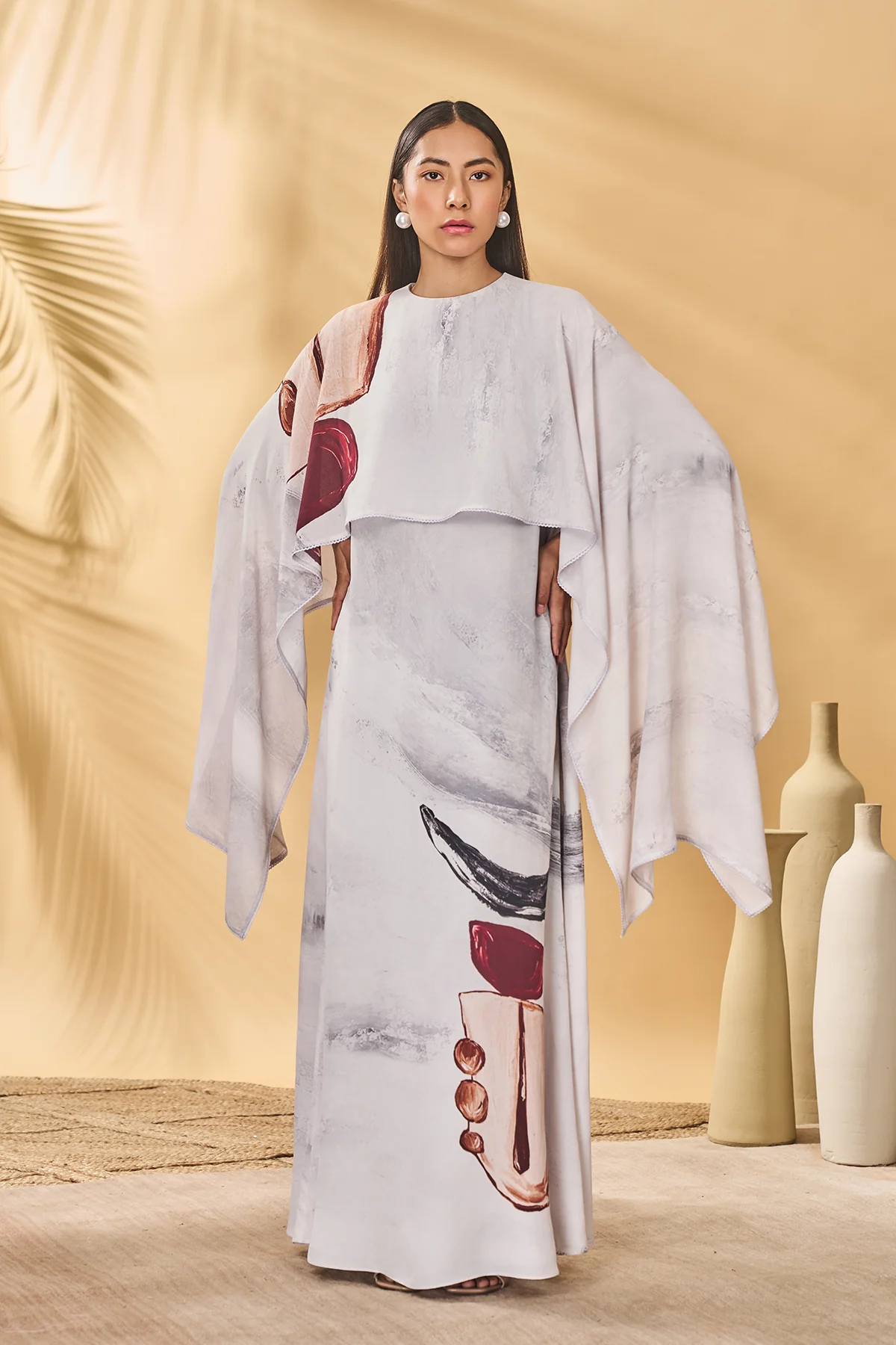 Moon & Mist Cape Kaftan - Image 2