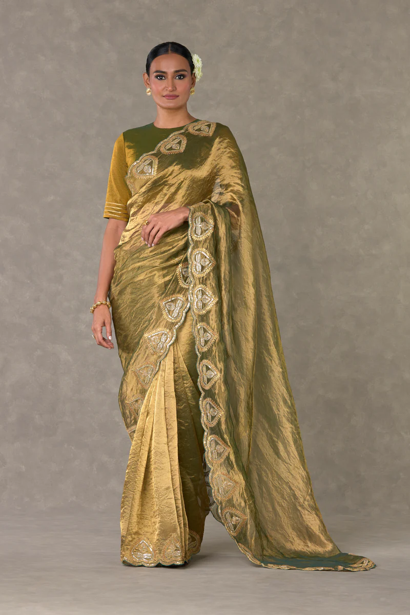 Paan Tissue Saree - Image 4