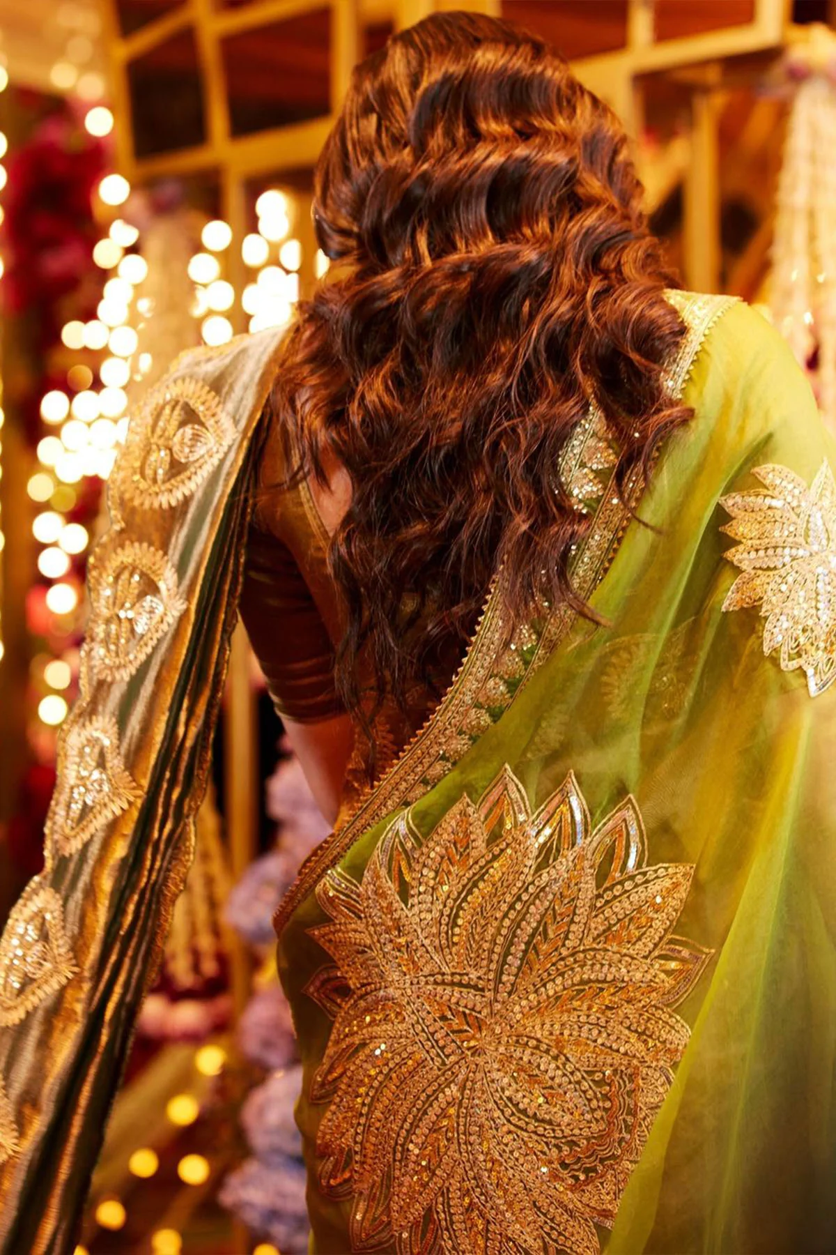 Paan Tissue Saree - Image 5