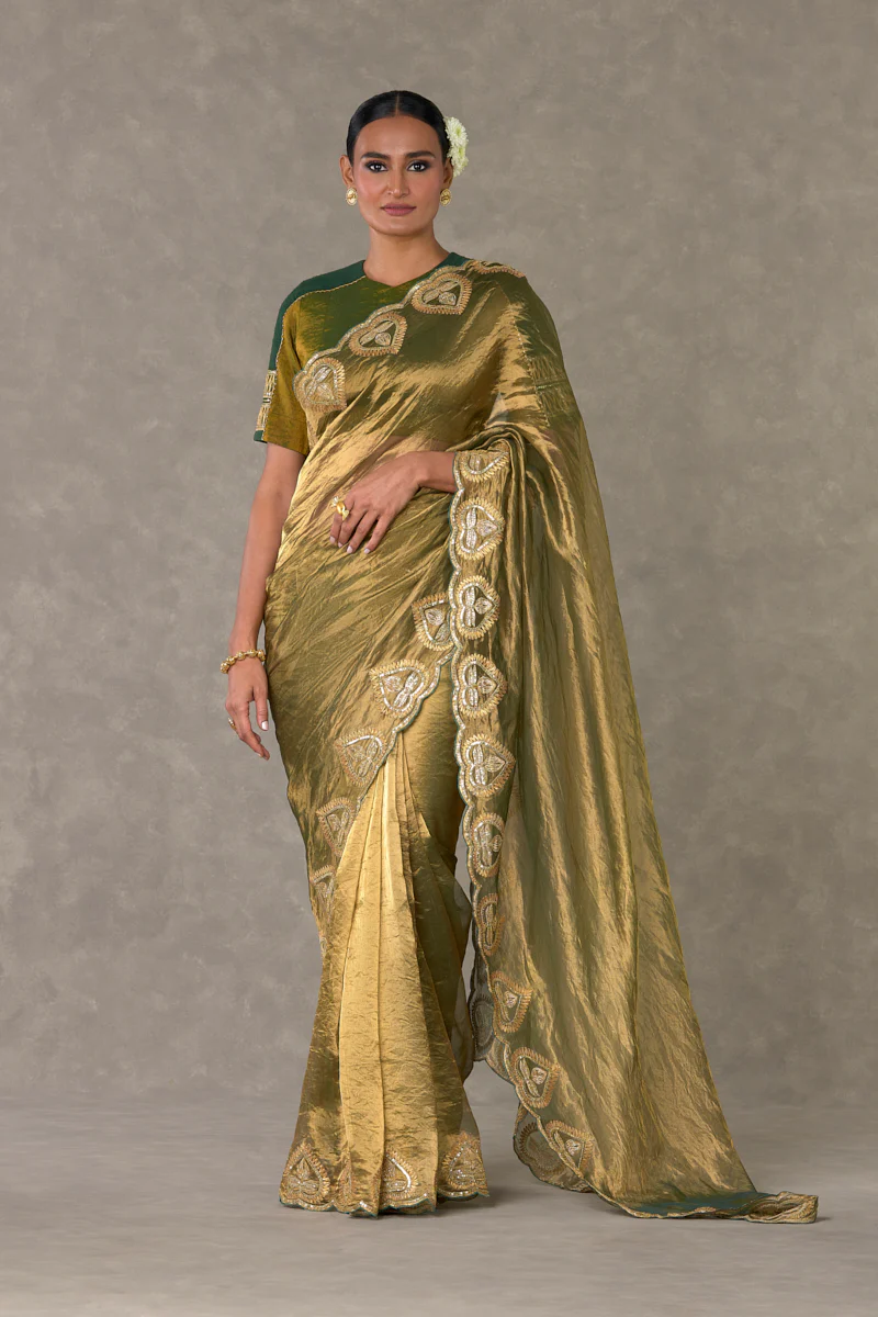 Paan Tissue Saree - Image 7