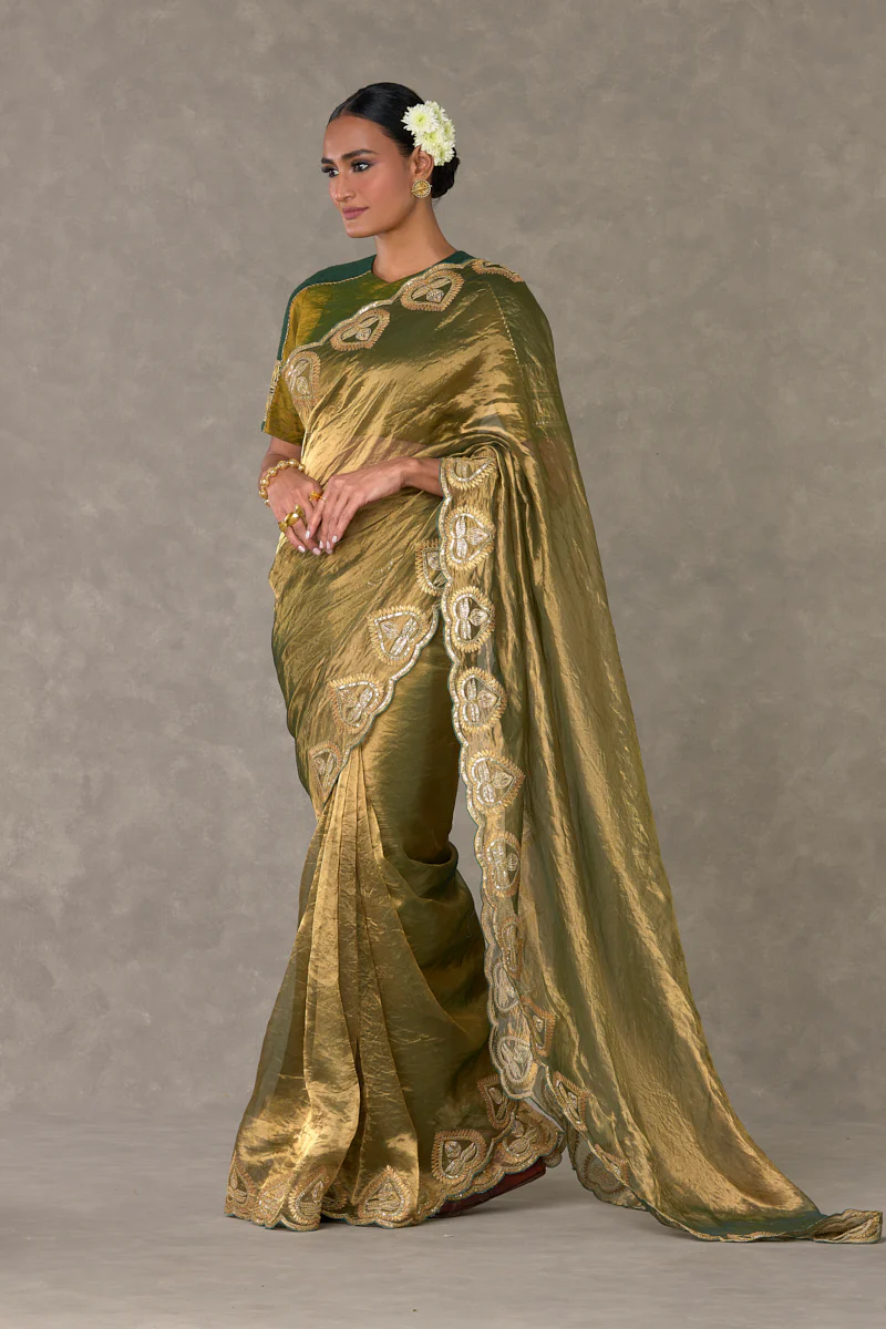 Paan Tissue Saree - Image 8