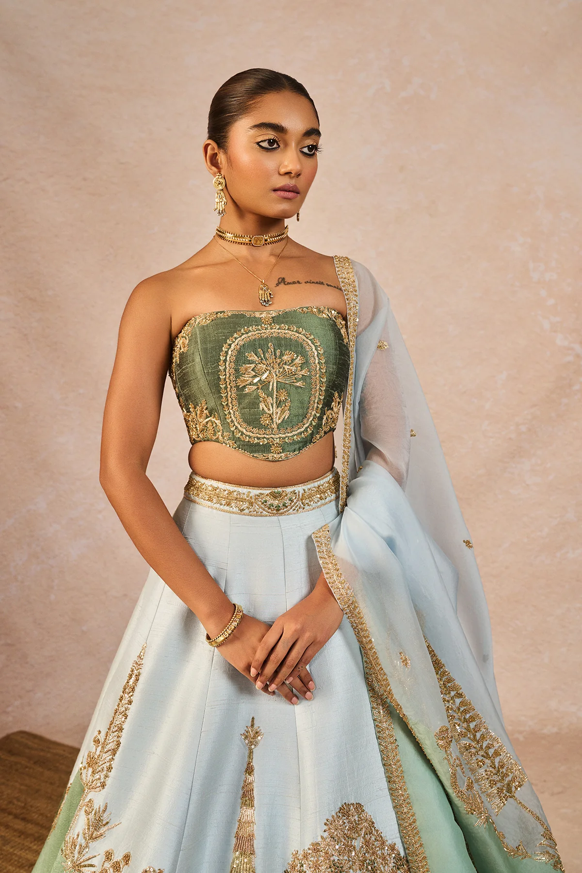 The 'Pehli Baarish' Lehenga - Image 12