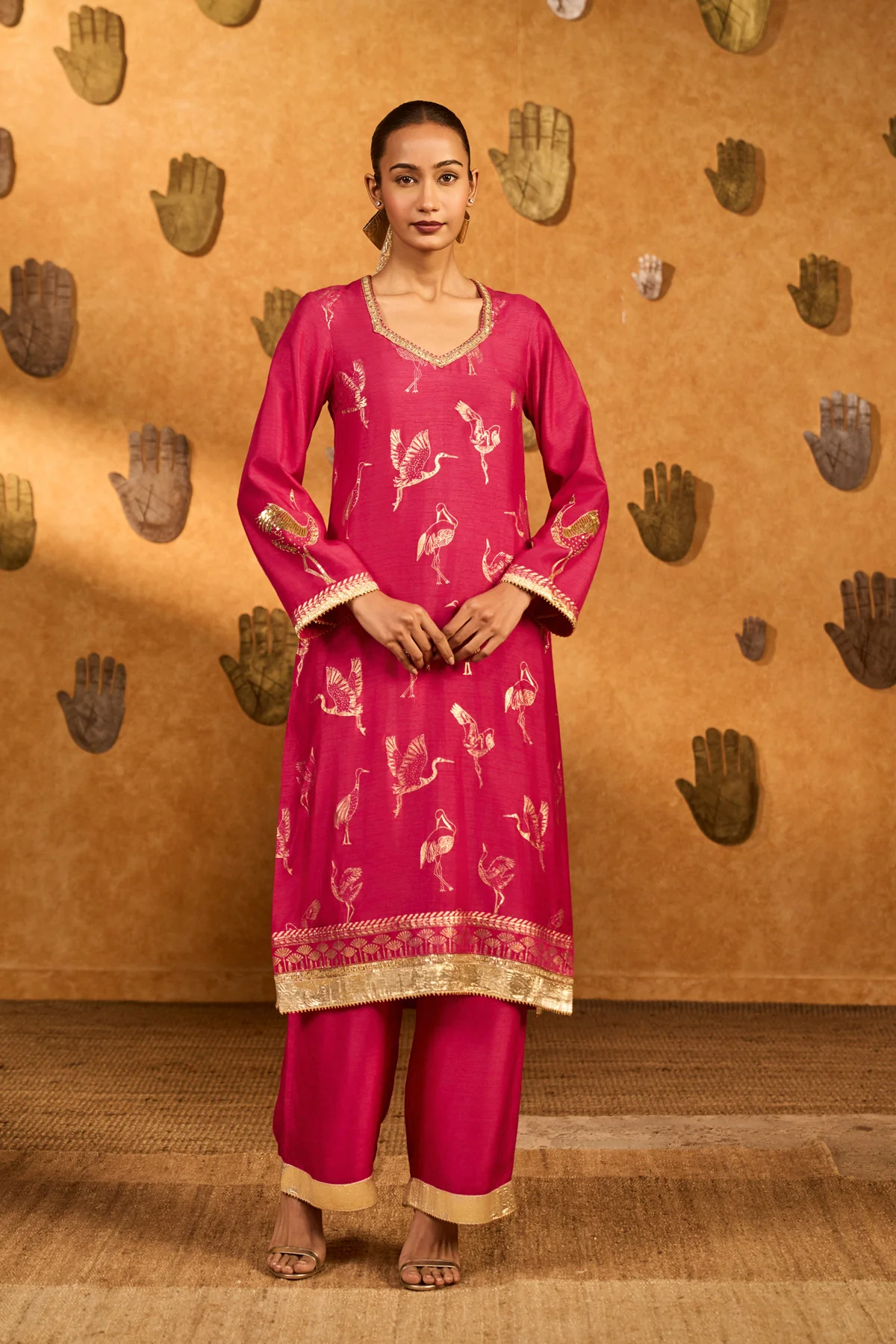 Pink Crane Dawn Set - Image 3