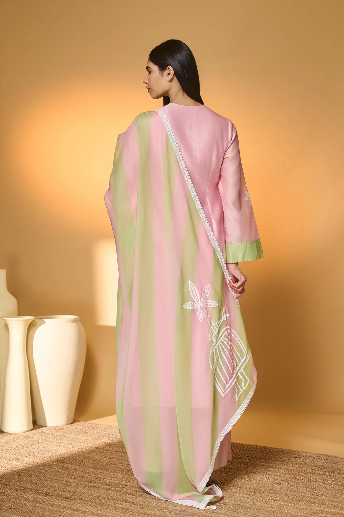 Pink Jungle Bakery Kurta Set - Image 3