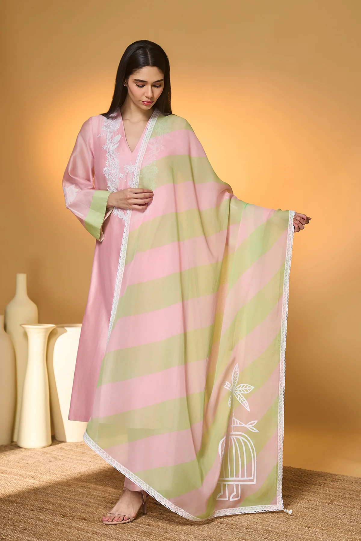 Pink Jungle Bakery Kurta Set - Image 7