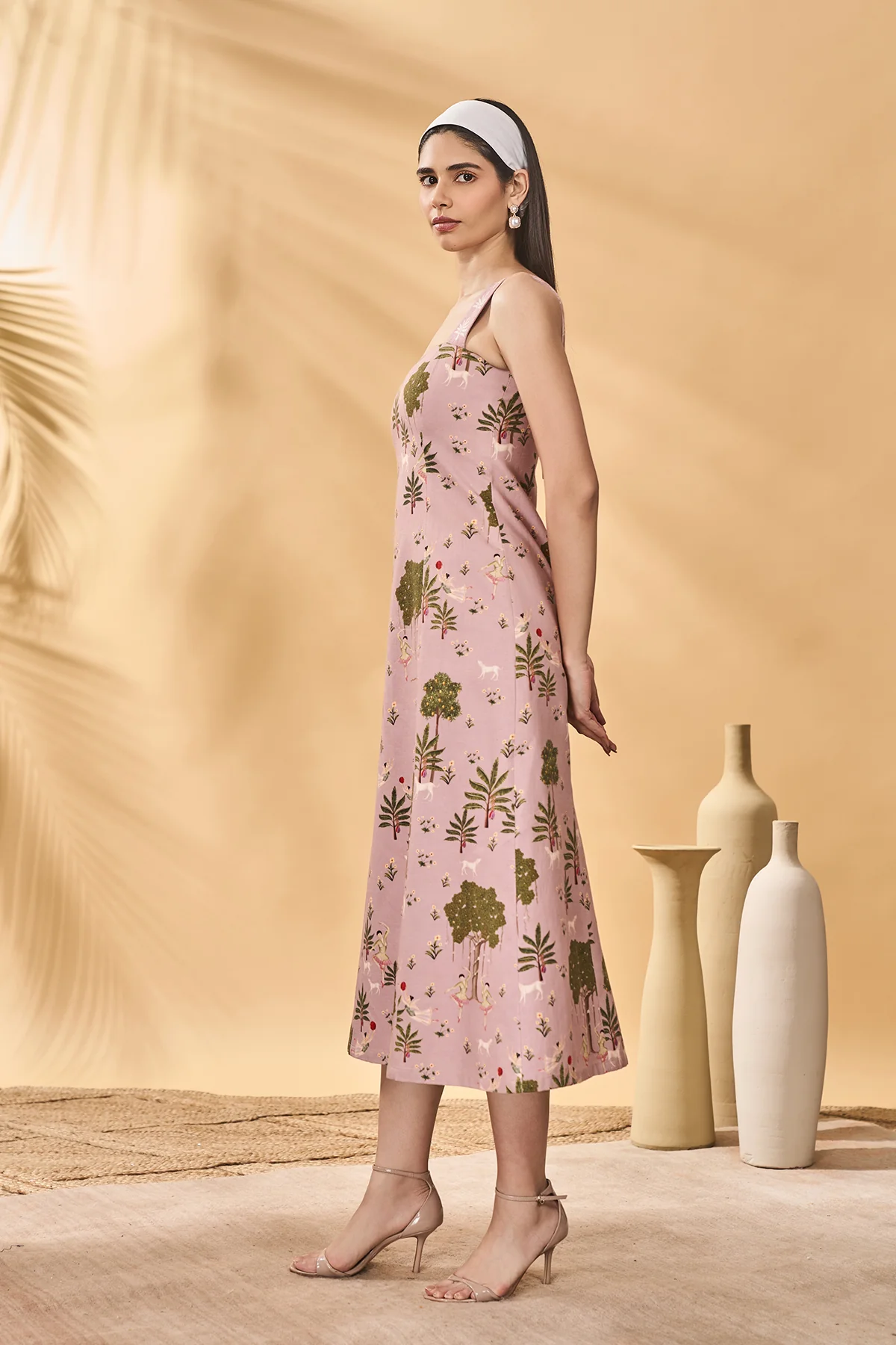 Pink Pirouette Picnic Midi Dress - Image 2