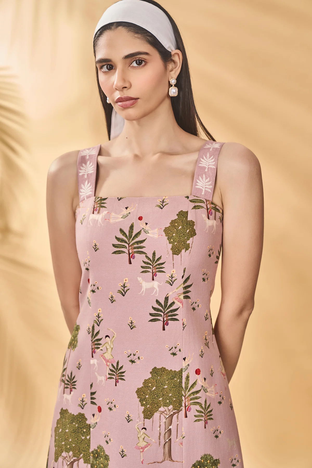 Pink Pirouette Picnic Midi Dress - Image 5