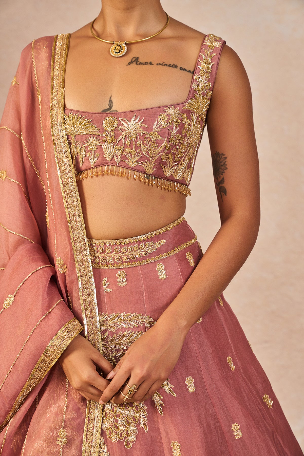 The 'Pyaar Ke Charche' Lehenga - Image 7