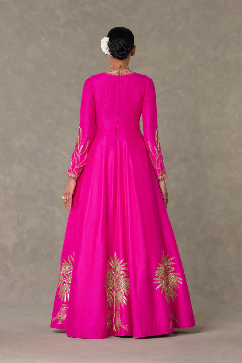 Rani Pink Shajara Gown - Image 5