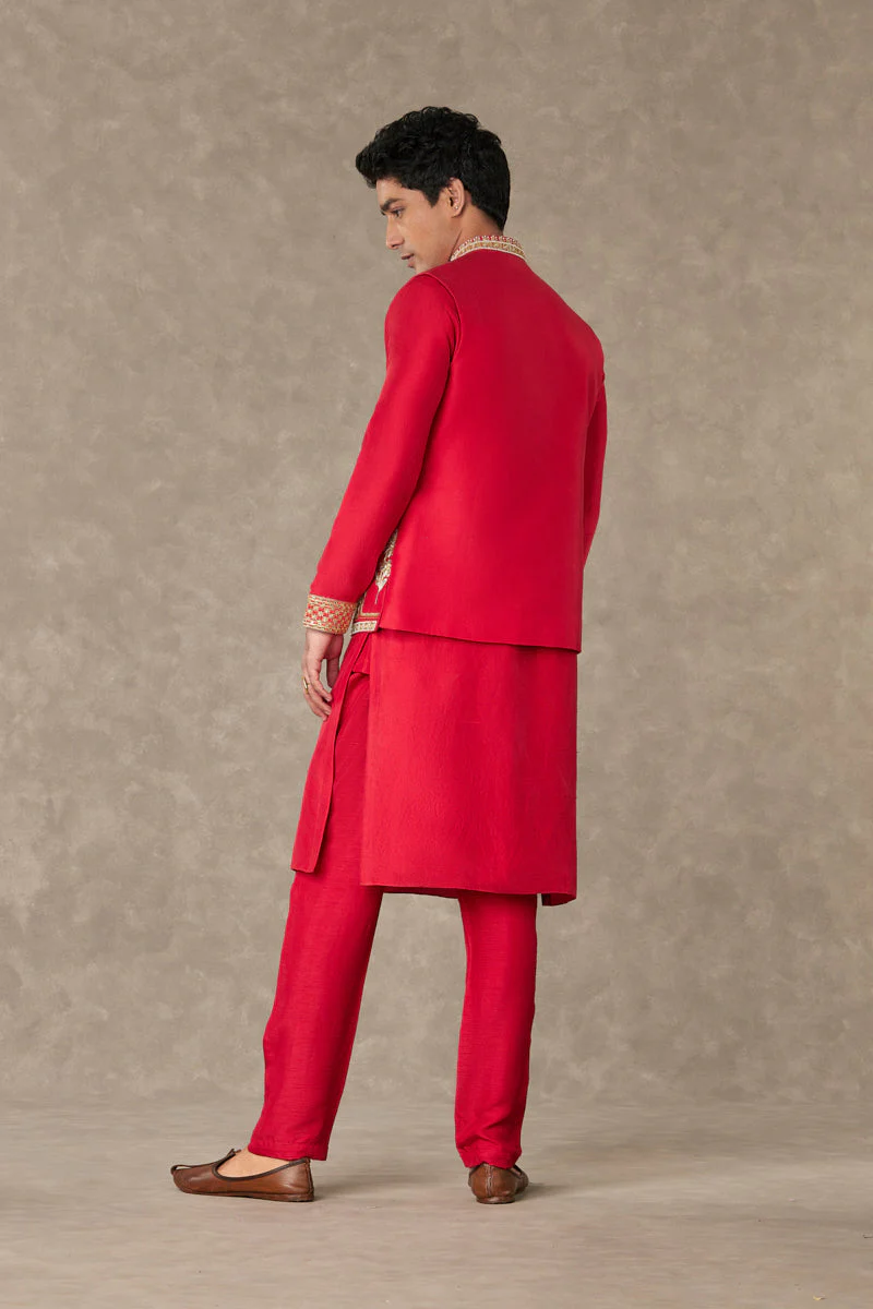 Red Anar Kurta - Image 10
