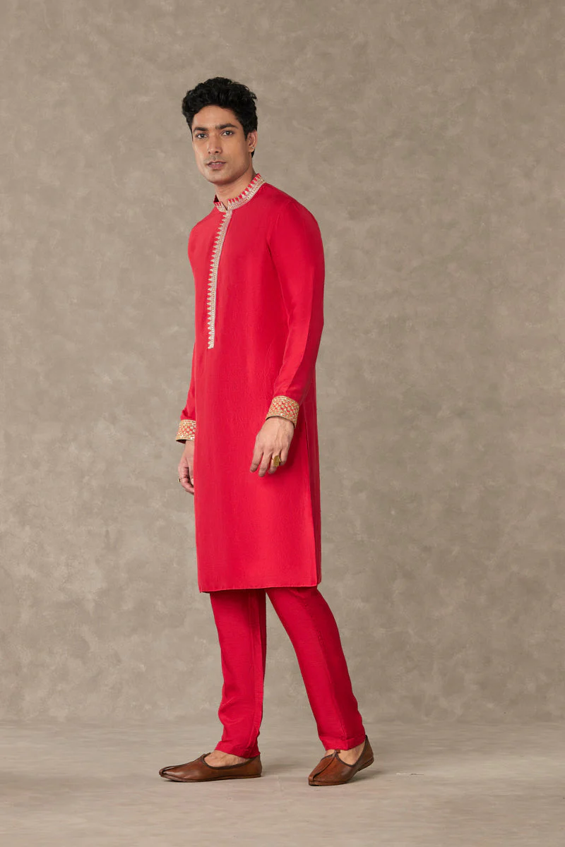 Red Anar Kurta - Image 5