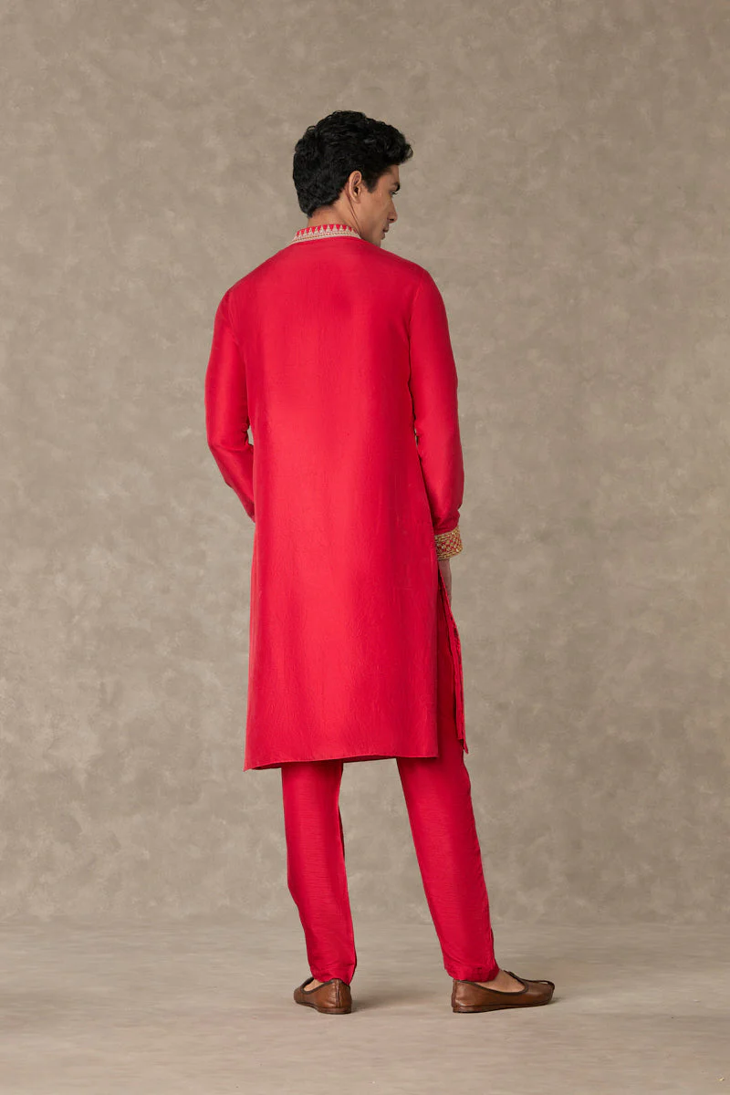 Red Anar Kurta - Image 6