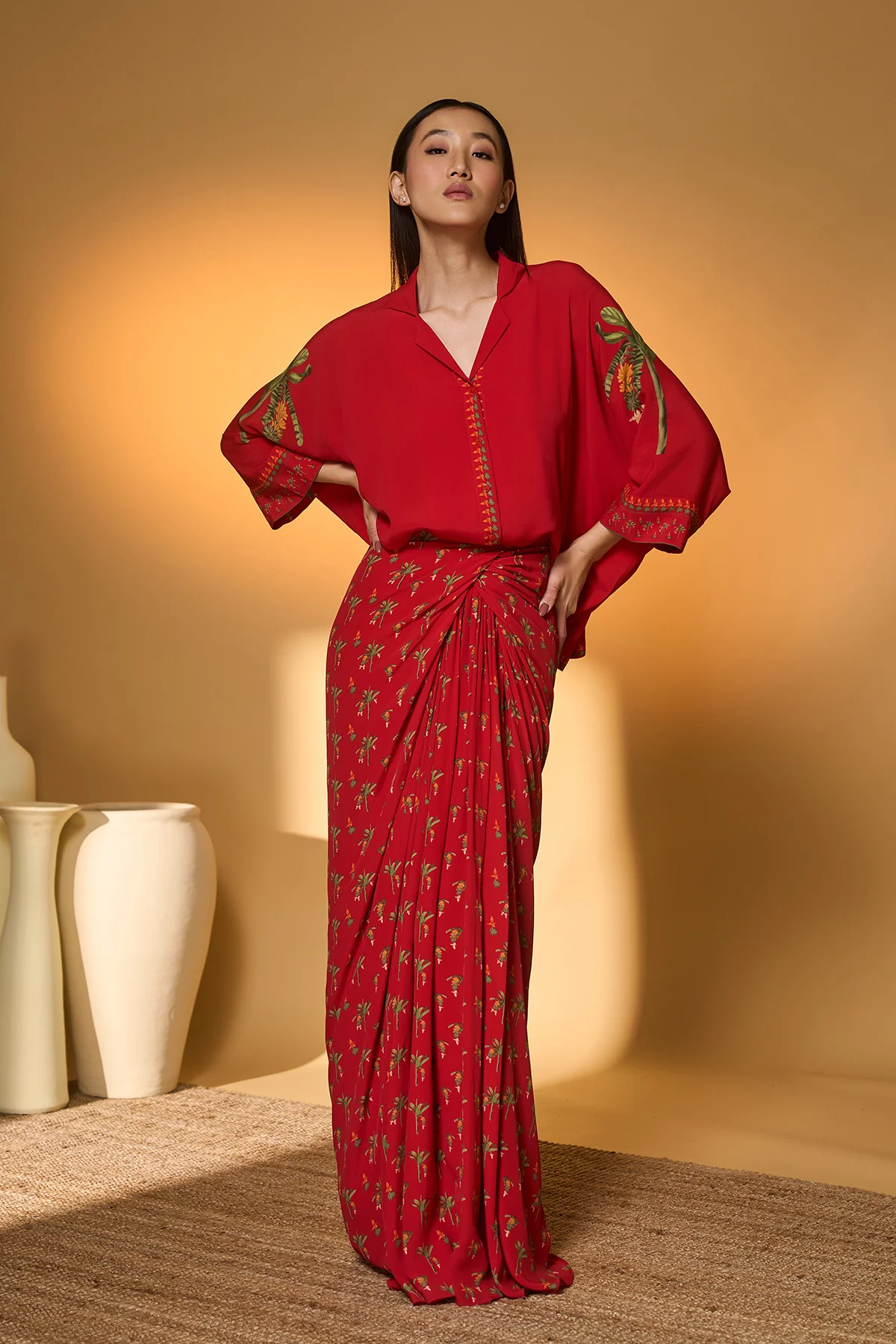 Red Tropical Fusion Set - Image 7