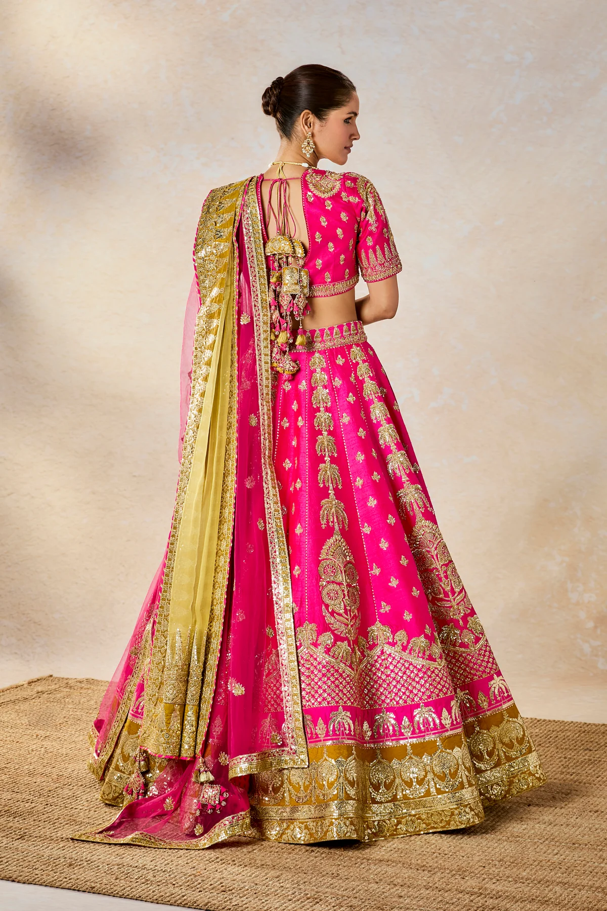 Rose Falooda Lehenga - Image 10